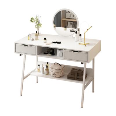 China (Other) Adjustable Makeup Vanity Make Up Dressing Table With Lighted Mirror for sale