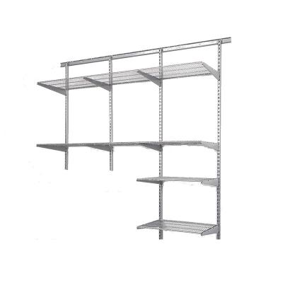 China Modern DIY Wall Shelving Kit Closet System / Wardrobe / Portable Metal Cabinet for sale