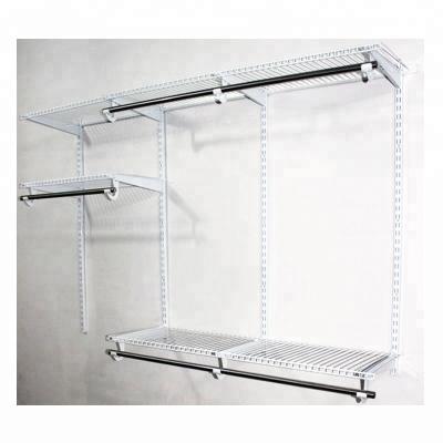 China Modern Metal Closet/Wardrobe/Cabinet Wire Shelf Kit Closet Shelving System for sale