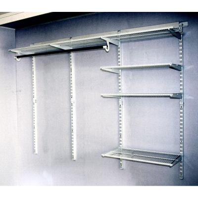 China DIY Modern Steel Wardrobe Easy Set Wholesale Metal Post System Walk In Closet Metal Customized Closet for sale