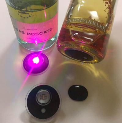 China LED Lighting Battery Operated Led Light Base For Wine Bottle , Waterproof Plastic LED Base for sale