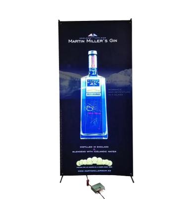 China EL Lighting Customized EL Panel For X-Banner , EL Animated Display Rack for sale