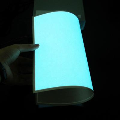 China Ultra-thin and flexible EL backlight in blue EL A4 light backlight for sale