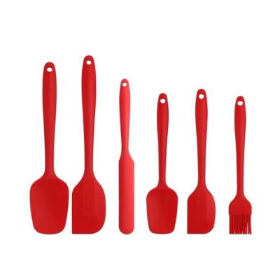 China Stocked Home And Kitchen Accessories Kitchenware Silicone 6 Pcs Set Cooking Cooking Tools for sale