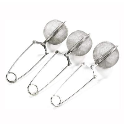 China Viable Wholesale Manufacturers Selling Food Grade Tea Accessories Household Stainless Steel Spherical Tea Maker for sale