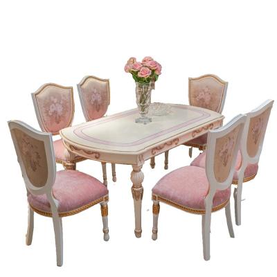 China (Size) Adjustable Complete Customized Classic Furniture Design Dining Room Furniture C205 for sale