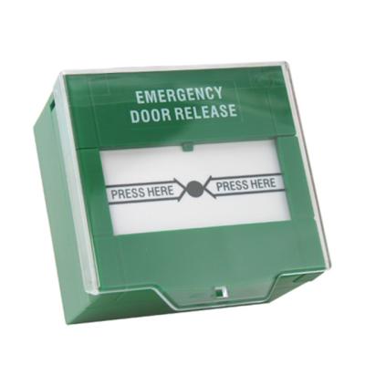 China Access Control System Adjustable Cut-off Glass Fire Emergency Exit Switch Door Release Pad For Access Control for sale