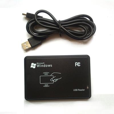 China 125KHz USB RFID Identification EM Card / Keyfob Reader 140x100x25mm for sale