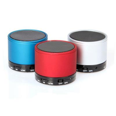 China No Trade Show Souvenir Cheap Gift Customized Logo Printing Aluminum Shell S10 Mini Wireless Speaker for sale