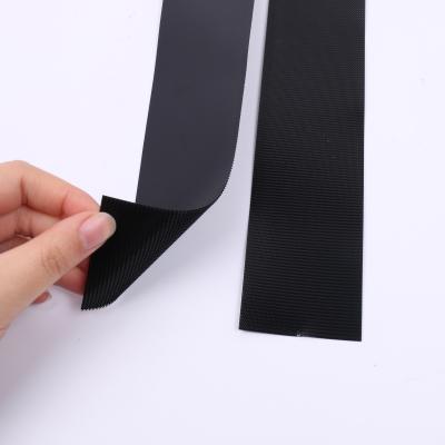 China Viable Customize Size Black Nylon Molded Slim Plastic High Quality Injection Hook And Loop Cable Tie for sale