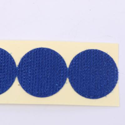 China Customized Sustainable Multifunctional Round Sticky Backed Adhesive Hook And Loop Dots for sale