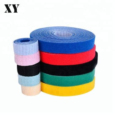 China High Quality Eco - Friendly Back To Back Double Sided Hook Loop Tape Roll for sale