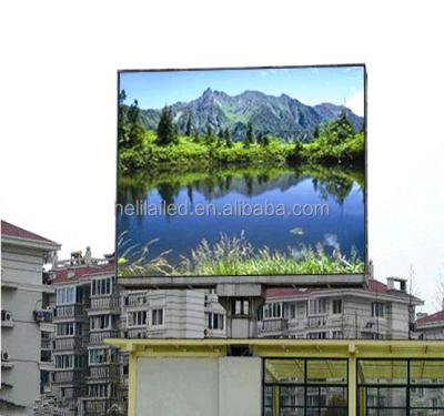 China Outdoor P10 Helilai cheap price led tv screen /outside led screen /p10 outdoor advertising led display for sale