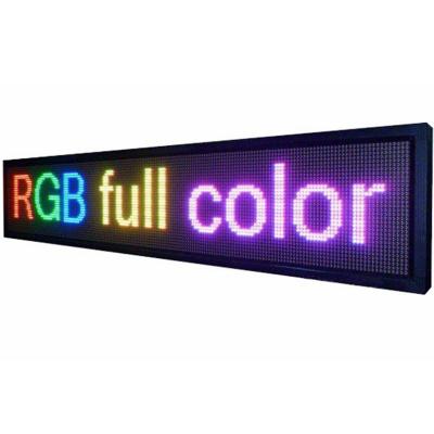 China Anyhow Outdoor Single Color Scrolling Outdoor P10 Message Board Single Color Screen Stand Video 1 Years (p10) /high Visibility P10 10mm for sale