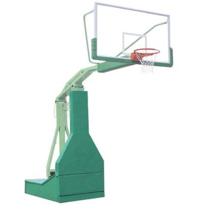 China Equipment Outdoor Stopper Corrosion Resistance Hydraulic Fitness Basketball Stand With Basketball Goal for sale