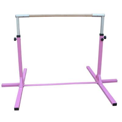 China Hot Selling Gymnasium Height Adjustable Kids Gymnastics Horizontal Bars For Training for sale