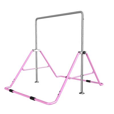 China Gymnastics Kids Horizontal Bar Folding Indoor Exercise Fitness Gym Equipment for sale