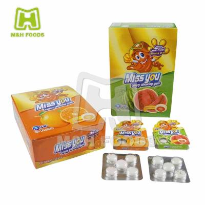 China Tropical Fruity Flavors of Crispy Bubble Gum CG0121 for sale