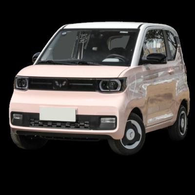 China Fabric SGMW WuLing HongGuang Mini EV Pure Electric Car 4 Seats Mini Vehicle  NEDC Range 170km 2WD Macaron Edition Pink for sale