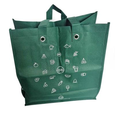 China High Quality Handled Shopping Bags Customized Promotional Nonwoven Shopping Bags Fashion Shopping Bags for sale