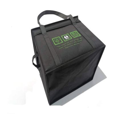 China Reusable Insulated Lunch Cooler Bag Food Delivery Insulated Cooler Bag for sale