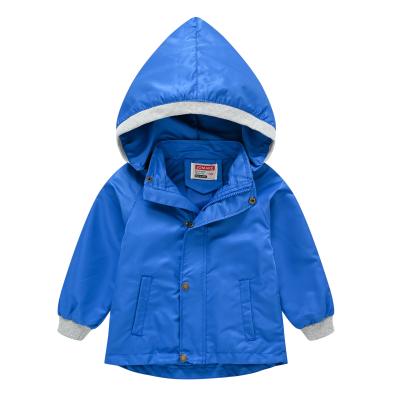 China 2021 Autumn Sustainable Sports Sleeve Long Detachable Kids Hat Detachable Kids Hoodie Jacket Coat Solid Casual Kids Tops With Zipper for sale