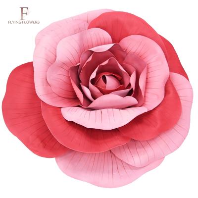 China Party Decoration High Quality Artificial Foam Paper Flowers For Party And Wedding Decoration for sale