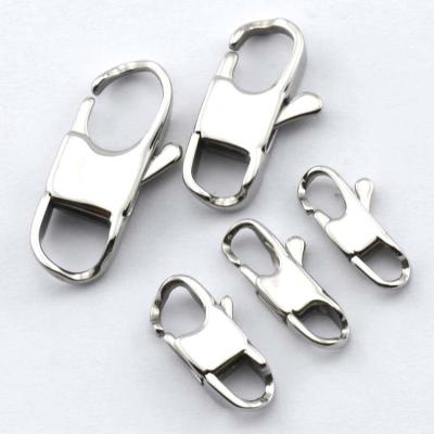 China Wholesale Stainless Steel Necklace Clasp Necklace Clasp Bracelet Clasp For DIY Necklace Finding for sale