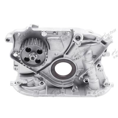 China Aluminum Engine Spare Parts 15100-74050 Engine Oil Pump Fits CELICA RAV4 3SFE 2.0L H10 for sale