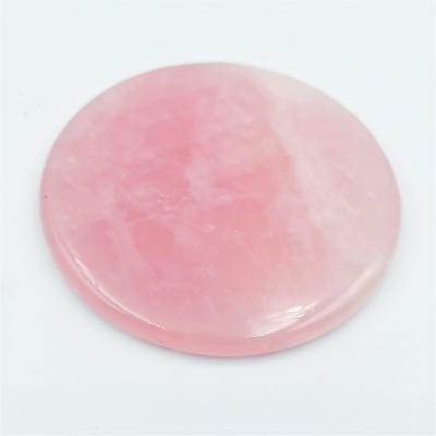 China Professional Eyelash Extension Tools Eyelash Glue Tray Natural Jade Glue Holder Pink Jade Palette for sale