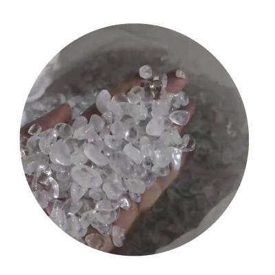 China Wholesale Natural Ice Crystal Tumbled Stone Healing Rough White Rose Quartz Crystal Stone from China for sale