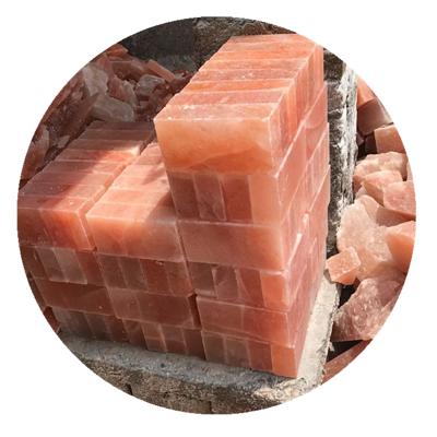 China China Himalayan Salt Bricks Blocks Tiles For Sauna Salt Room for sale