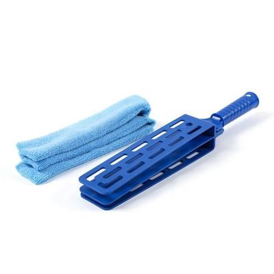 China Sustainable Blind Microfiber Window Cloth Cleaner Brush 	Blind Cleaner Tool for sale