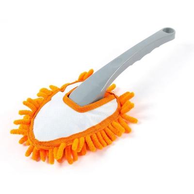 China Car clenaing mini plastic microfiber pp handle car wash cleaning brush carwasher for sale