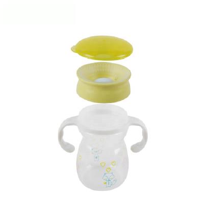 China BPA Free Kids Drink Cups Feeding Student Cup With New Custom Handle Logo BPA PP Free Sealing Silicone 2020 360 Cup Baby for sale