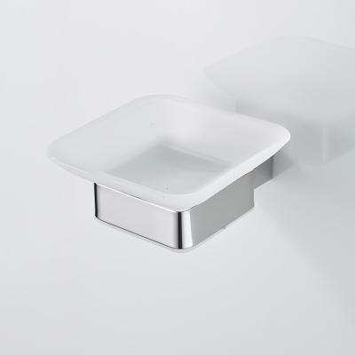 China Modern Bathroom Accessories Wall Mount Soap Tray Stainless Steel Bathroom Soap Dish Holder for sale