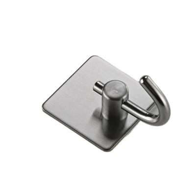 China Sustainable High Quality Stainless Steel Coat Towel Hook Wall Mount Towel Hangs Adhesive Wall Hook for sale