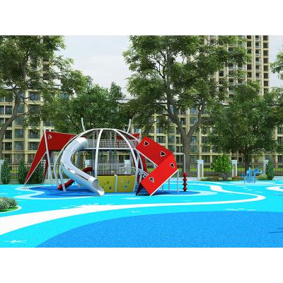 China Environmental / Portable / Durable Moetry Customized Design Kids Playground For Residential Park Play Ground for sale