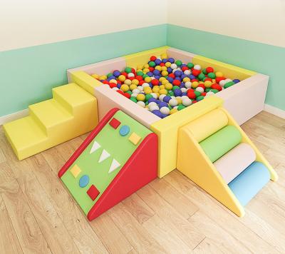 China Various Shaped Toddler Moetry Baby Ball Pit Environmental/Comfortable/Durable Indoor Ball Pool For Kids Soft Playground Playground Rental for sale