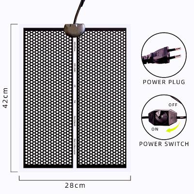 China Mini Greenhouse Reptile Heater Electric Heater Protection 0~35 Degree Can Be Adjusted By Knob for sale