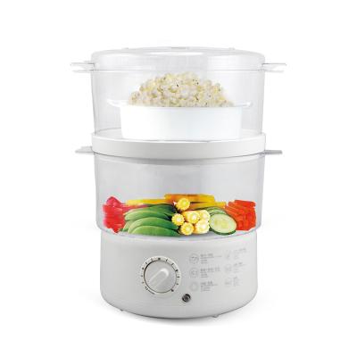 China Hotel Small Baby Food Maker Stainless Steel Electric Steamer with BPA Free Baskit Electric Layer Chinese Food Steamer for sale