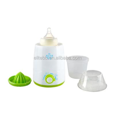 China BPA Free High Efficiency LED Button Baby Bottle Warmer And Sterilizer With PTC Heating Element for sale