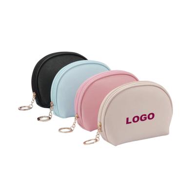 China Custom Fashion PU Leather Hand Clutch Waterproof Logo Cosmetic Bag for sale