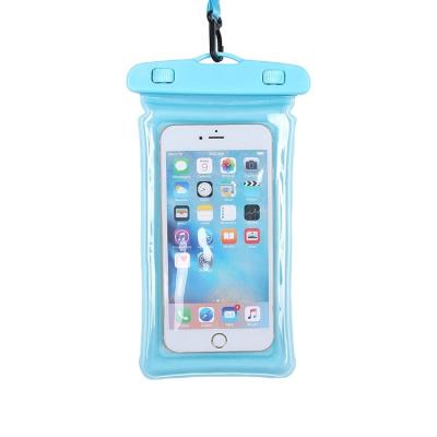 China strong sealing & Low MOQ HD Prospect Customized Waterproof Plastic Mobile Phone Bag Phone Case Cover For Outdoor Underwater Sports for sale