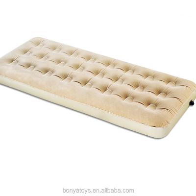 China Popular Soft Bed Easily Brought Inflatable Air Mattress With Easy Handling for sale