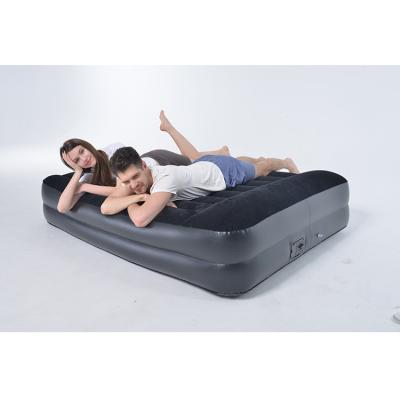 China Jilong Avenli Inflatable Sofa Mattress Adjustable Blow Up Bed Foldable Protective Air Sleep Boy With Pump Bed for sale