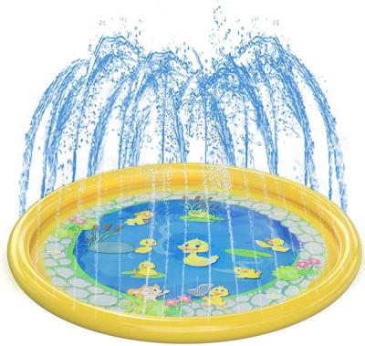 China Easy Carry Easy Running Funny Game Elephant Kiddie Whale Kid Inflatable Wade Swim Whale Kid Inflatable Water Spray Pool for sale