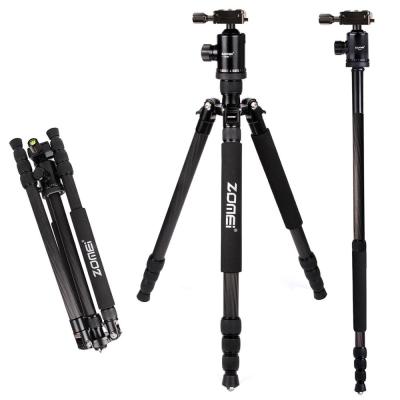 China Zomei Z818C PORTABLE Professional Camera Carbon Fiber Tripod Stand for sale