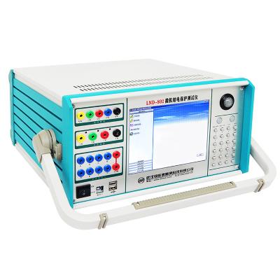 China Lvnengde LND-802 relay industrial protection relay tester microcomputer calibrator three-phase protection instrument LND-802 for sale