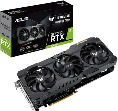 China New In Stock TUF Gaming GeForce RTX 3060 Ti OC LHR Desktop Gaming Graphics Card for sale